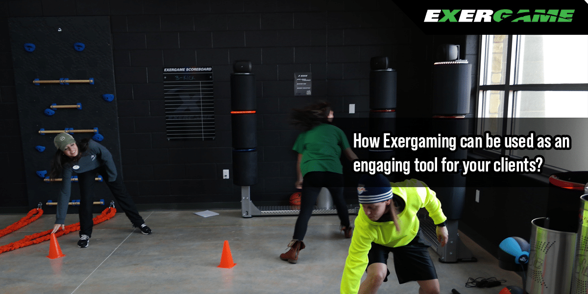 How Exergaming can be used as an engaging tool for your clients?